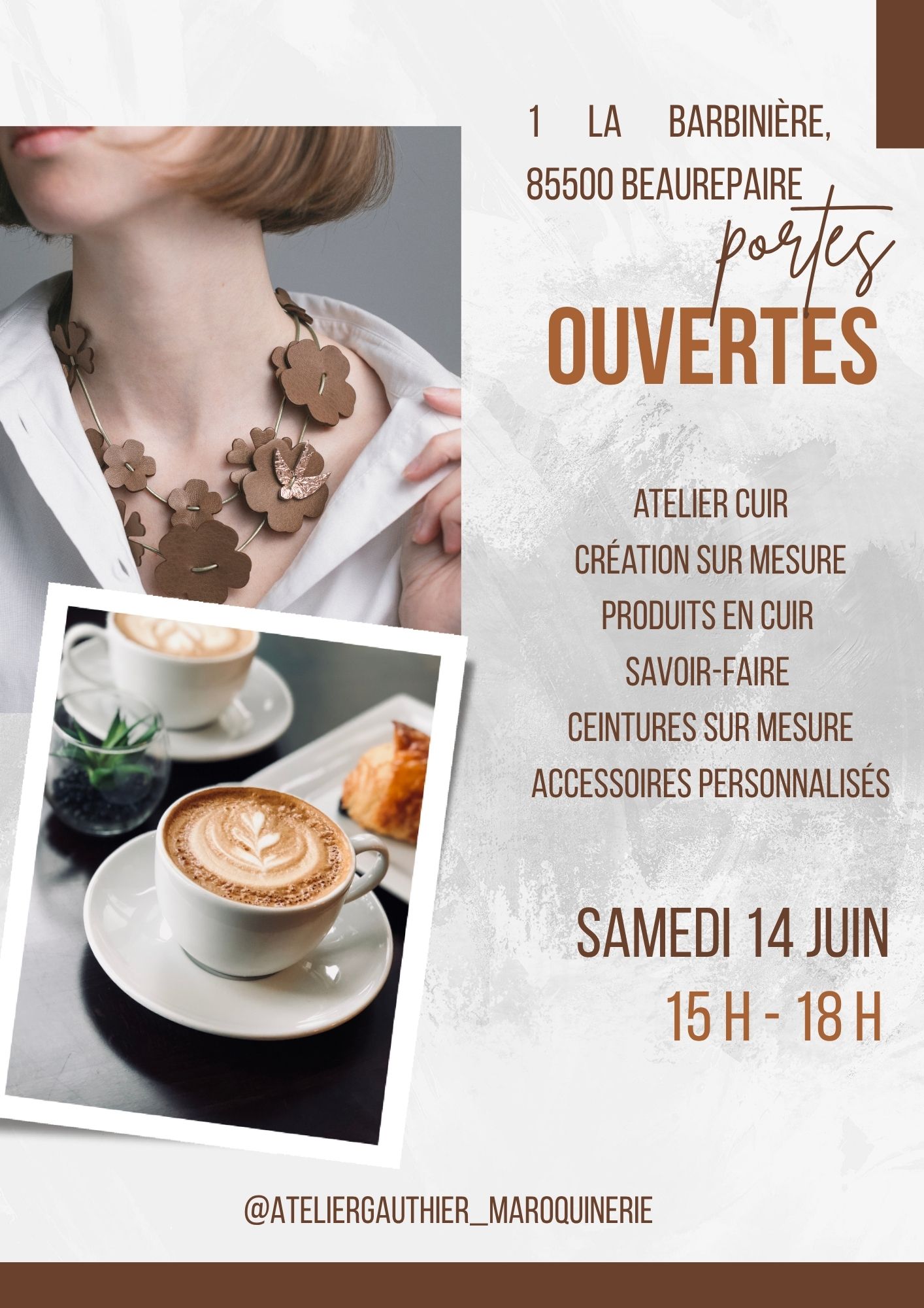 portes ouovertes dans l'atelier